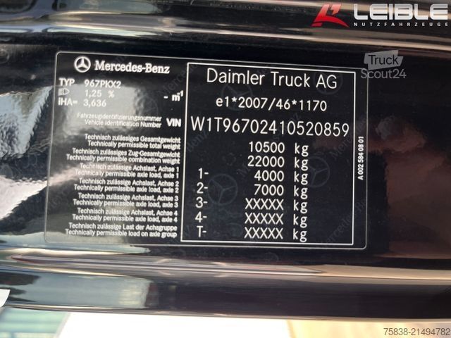 Camion caisson MERCEDES-BENZ Atego 1018*Koffer*Rolltor*Rolltor seitlich*Klima