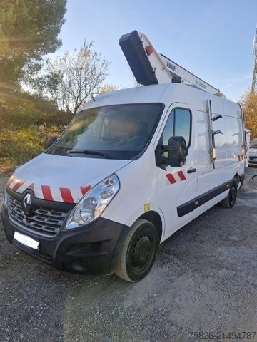 Plate-forme élévatrice sur camion RENAULT Master Hubarbeitsbühne