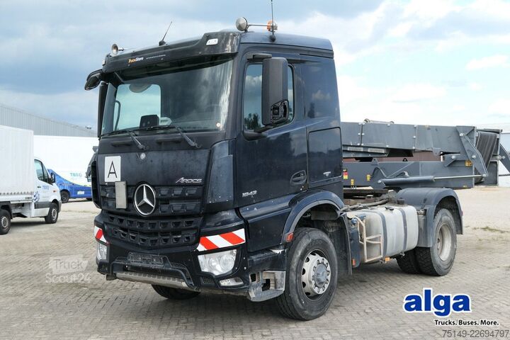 Standardní tahač MERCEDES-BENZ 1843 LS Arocs 4x4, HydroDrive, Klima, Hydr.
