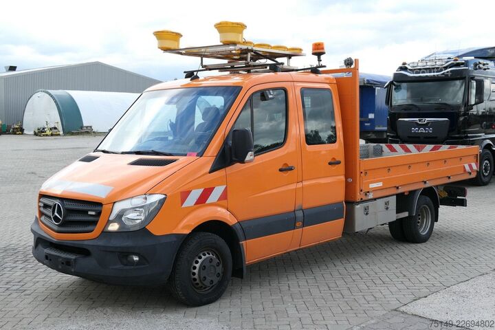 Cits MERCEDES-BENZ 516 CDI Sprinter, DOKA, Nissen, AHK, AC, 116tkm