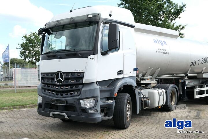 Standardní tahač MERCEDES-BENZ 1845 Arocs 4x2, Retarder, 2-Kreis-Hydr., Klima