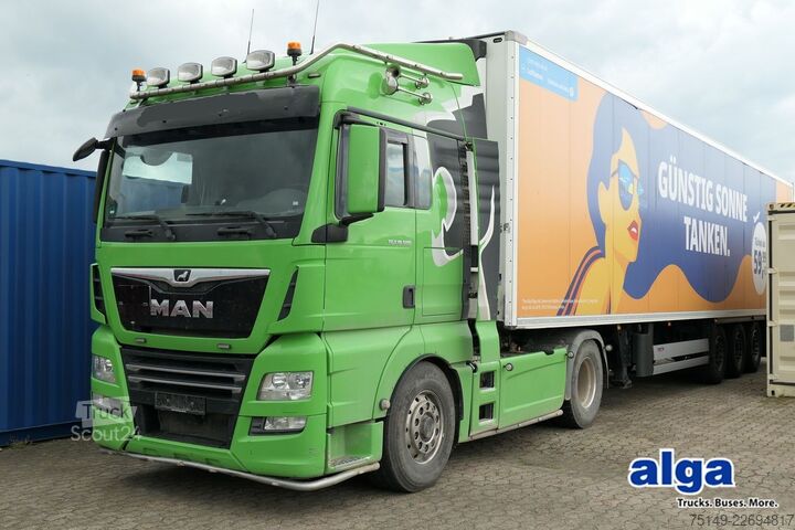 Autocamion greu MAN 18.500 TGX 4x4, HydroDrive, Alu-Felgen, Hydr.,AC