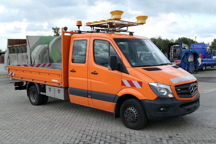 Cits MERCEDES-BENZ 516 CDI Sprinter, DOKA, Nissen, AHK 3,5to., AC