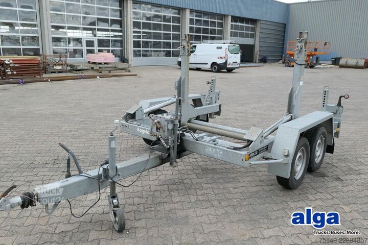 Araba römorku Bagela BKT 23, Kabeltrommel, Verzinkt, Tandem