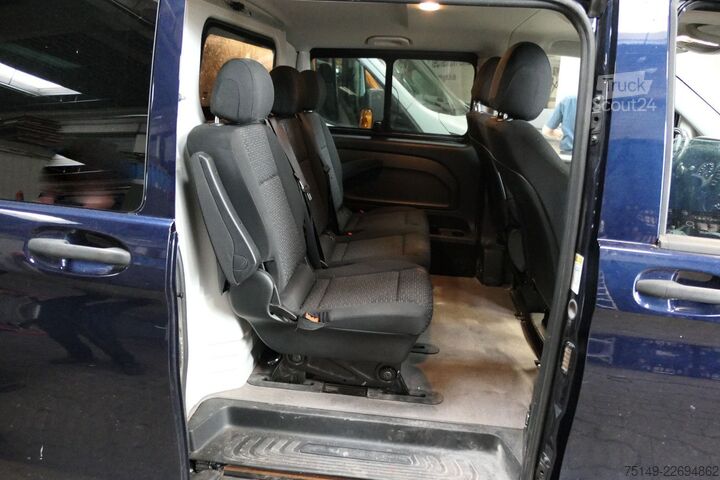 Slēgtais furgons MERCEDES-BENZ 119 CDI Vito Mixto 4x4, Allrad, 5 Sitze, AHK, AC