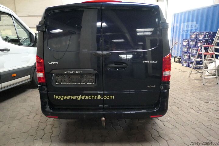 Slēgtais furgons MERCEDES-BENZ 119 CDI Vito Mixto 4x4, Allrad, 5 Sitze, AHK, AC