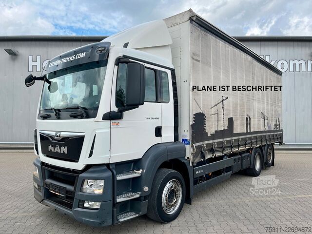 LKW mit Pritsche & Plane MAN TGS 26.400 LL*Lift/Lenk*Stapler*Pritsche*Plane
