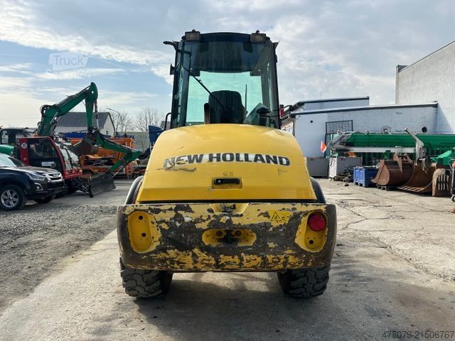 Radlader NEW HOLLAND W 80 B / Gabel + Schaufel