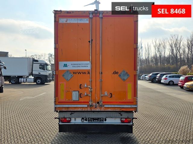 Walking floor semitrailer KRAKER CF-Z / Liftachse / Alu-Felgen