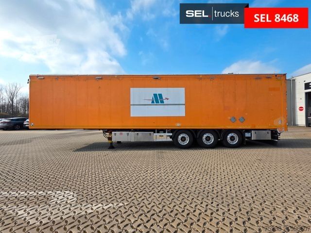 Walking floor semitrailer KRAKER CF-Z / Liftachse / Alu-Felgen