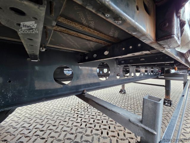Open semitrailer with tarp SCHWARZMÜLLER S1 / Liftachse / 5.750 kg Leergewicht
