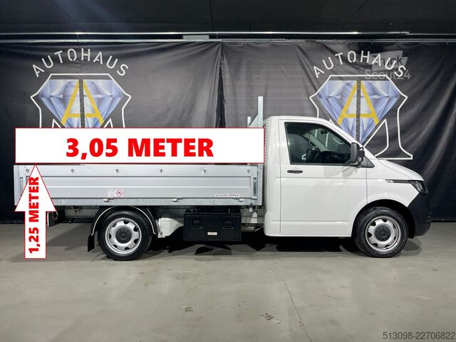 Furgón volquete VW T6.1 2.0 TDI 3X SEITENKIPPER DSG SHZ AHK 1.HAND