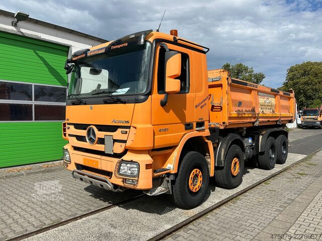 Třístranný sklápěč MERCEDES-BENZ Actros 4151 V8 8x4 / Bordmatik / Retarder