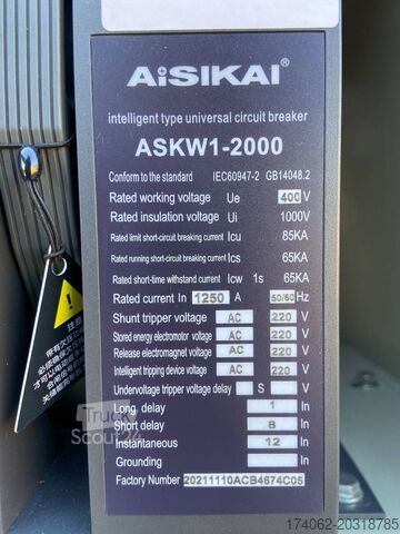 Mașină de construcții  Aisikai circuit breakers - vatious options