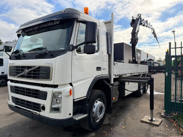 منصة التحميل Volvo FM 300 6x4 + (25.8m!) PRITSCHE + KRAN HIAB 245 ...