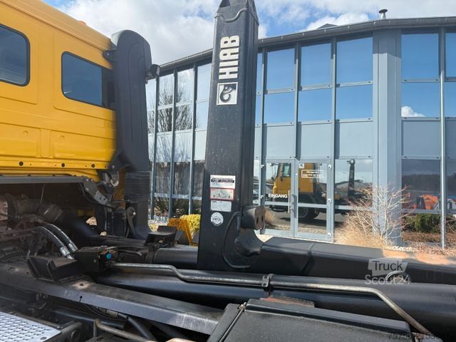 Camion benne à bras amovible MERCEDES-BENZ Actros 2846 6x4 Mulitlift XR21S Retarder,Klima