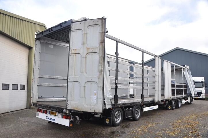 Glidende presenning DAF XF 480 SSC 6X2 RETARDER + KRONE 2018 VOLUME COMBI