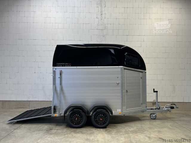 Remorque de transport de chevaux Böckmann Champion Uno Esprit silv+bl SK Pferdeanhänger