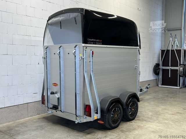 Remorque de transport de chevaux Böckmann Champion Uno Esprit silv+bl SK Pferdeanhänger