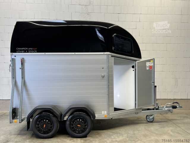 Remorque de transport de chevaux Böckmann Champion Uno Esprit silv+bl SK Pferdeanhänger