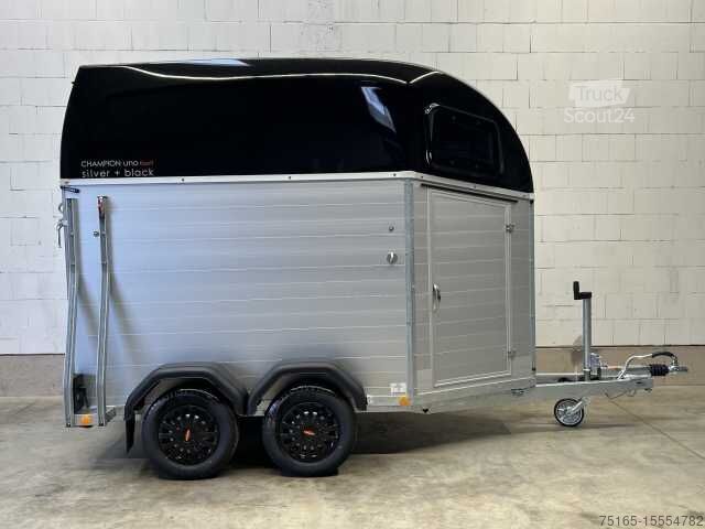 Remorque de transport de chevaux Böckmann Champion Uno Esprit silv+bl SK Pferdeanhänger