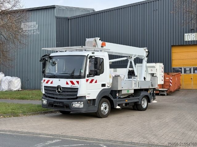 Hubarbeitsbühne Mercedes-Benz ATEGO 818 - 42 TKm - 1. Hand - P 210 BK