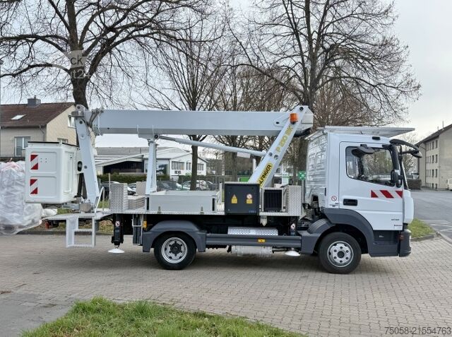 Hubarbeitsbühne Mercedes-Benz ATEGO 818 - 42 TKm - 1. Hand - P 210 BK