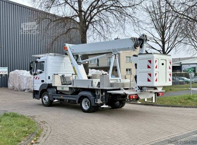 Hubarbeitsbühne Mercedes-Benz ATEGO 818 - 42 TKm - 1. Hand - P 210 BK