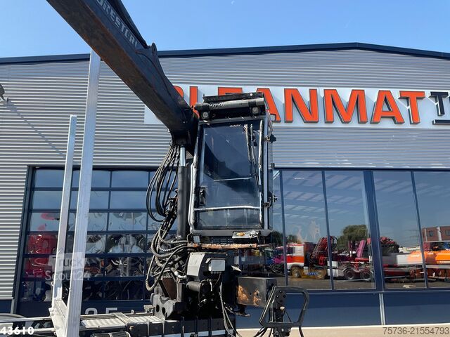 Crane truck DAF FAD XF 530 8x4 Holzkran