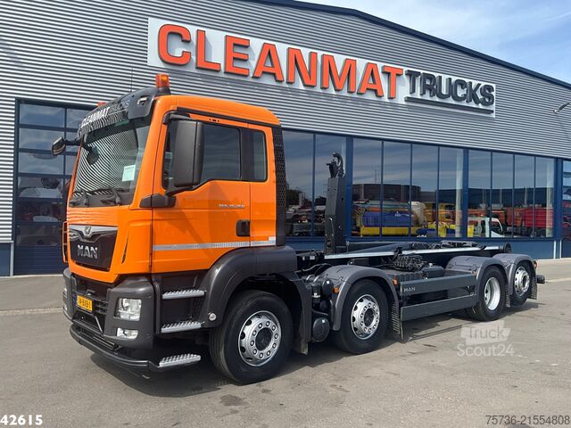 Système de bras à crochet Man TGS 35.360 8x2 Euro 6 VDL 30 Ton haakarmsysteem