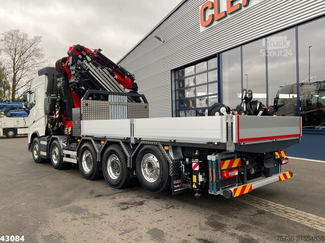 Vrachtwagen met kraan Volvo FH 540 10x4 Fassi 215 Tonmeter laadkraan + Fly-...