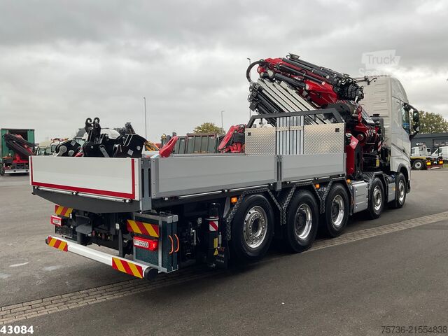 Vrachtwagen met kraan Volvo FH 540 10x4 Fassi 215 Tonmeter laadkraan + Fly-...