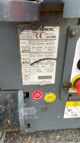 Radna platforma Skyjack SJ III 3219 elektr. Hebebühne AH 7,80 m