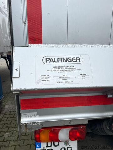 Avolavetta pressupeitolla Mercedes-Benz Atego 1530 L