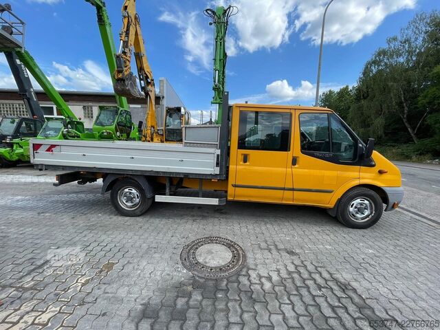 Camião de plataforma com cabina dupla Ford Transit FT 350 EL