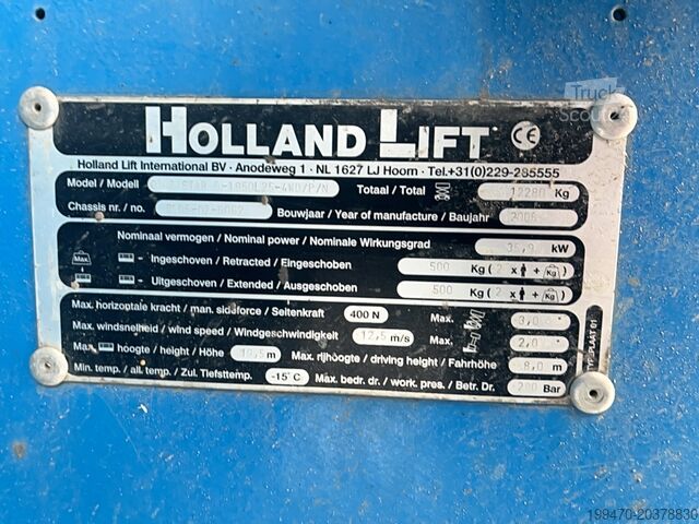 Žirklinis pakėlimo stalas Holland-Lift B195-DL25 (21m)