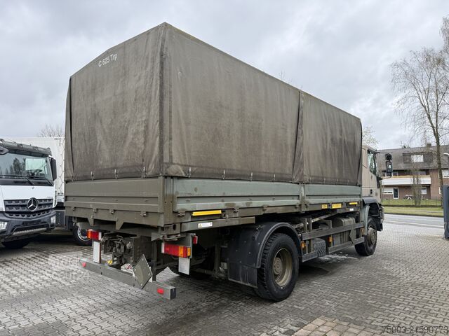 Flatbed truck with tarp Iveco EuroTrakker 190E35W 4X4 Ex Armee