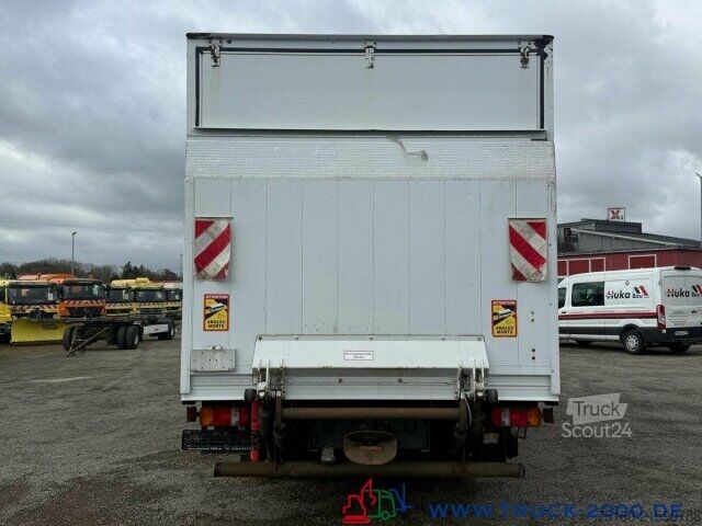 Φορτηγό ανατρεπόμενο βαν Mercedes-Benz Atego 816 Spie Koffer 6m Ladebordwand 3 Sitzer