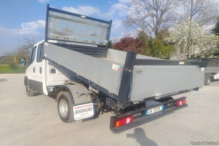 φορτηγό ανατρεπόμενο βαν Iveco DAILY 35C 14 2.3 DOPPIA CABINA