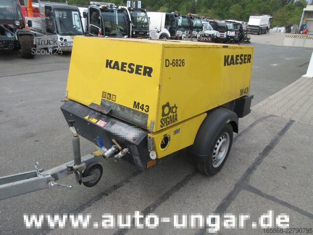 Compresseur Kaeser M43 7 bar Kompressor mit Kubota Diesel