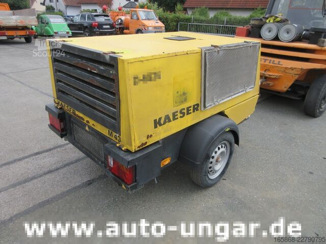 Compresseur Kaeser M43 7 bar Kompressor mit Kubota Diesel