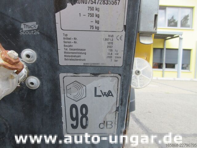 Compresseur Kaeser M43 7 bar Kompressor mit Kubota Diesel