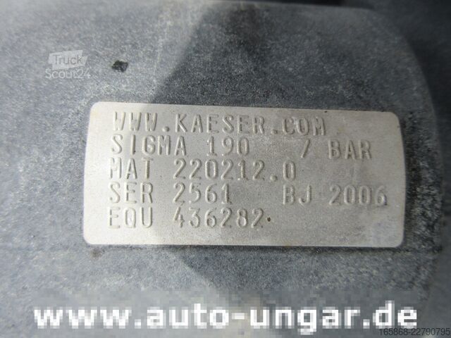 Compresseur Kaeser M43 7 bar Kompressor mit Kubota Diesel