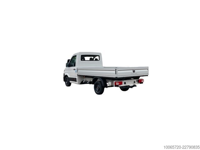 Platformas kravas automašīna ar piekabes āķi, kondicionieri, sēdekļu apsildi un APP Connect VW Crafter Pritsche