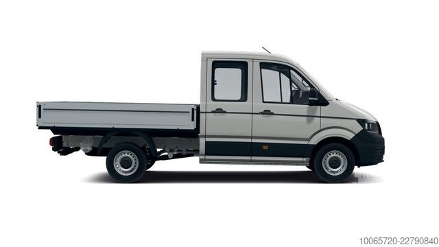 Pick-up skåpbil VW Winterdienst Crafter 35 DoKa Allrad AHK