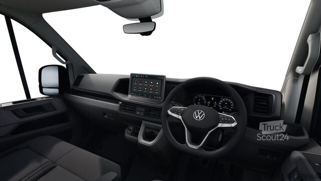 Pick-up skåpbil VW Winterdienst Crafter 35 DoKa Allrad AHK