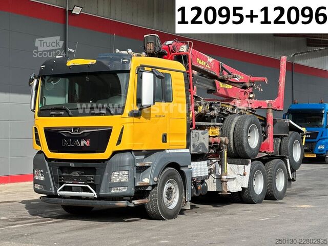 Лісовоз MAN TGX  33.540 6x4 BL  Langholz TAJFUN