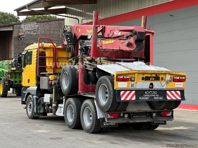 Лісовоз MAN TGX  33.540 6x4 BL  Langholz TAJFUN