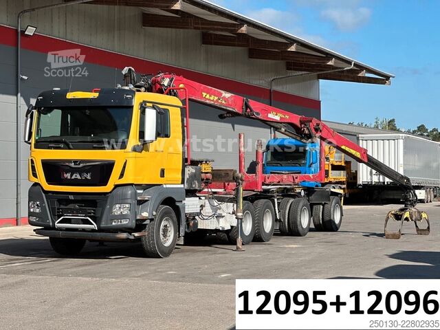 Лісовоз MAN TGX  33.540 6x4 BL  Langholz TAJFUN