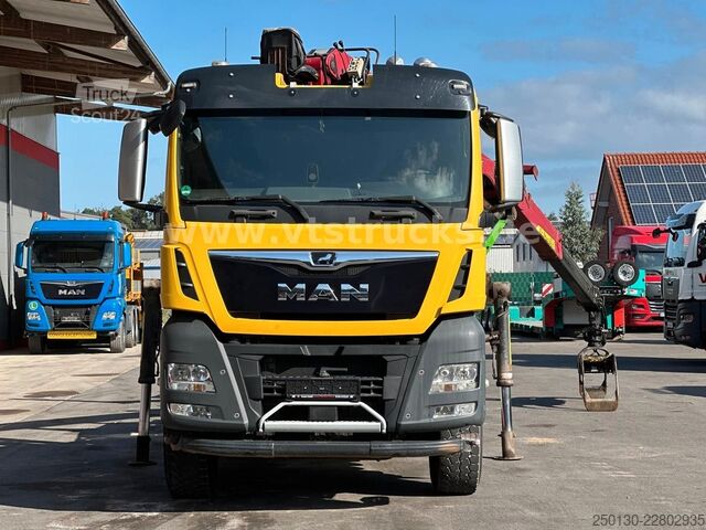 Лісовоз MAN TGX  33.540 6x4 BL  Langholz TAJFUN